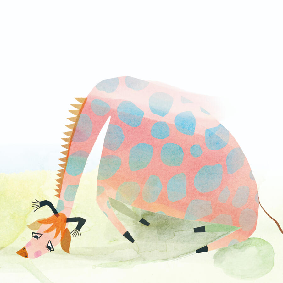 The Giraffe Who Couldn't Look Up